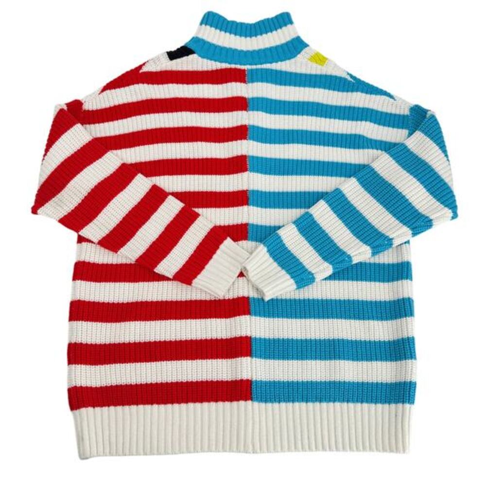 STAUD Captain Stripe‎ Hampton Long Sleeve Sweater Multicolor Size XS - Picture 4 of 7